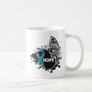 Mug Papillon de sclérodermie d'espoir