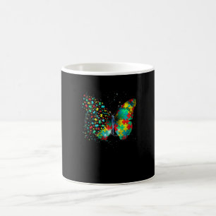 Mug Papillon de sensibilisation à l'autisme amateur de