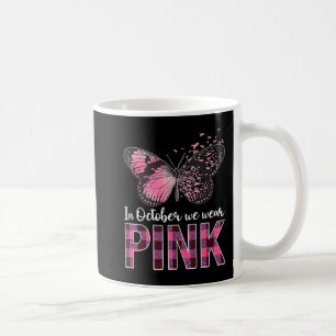 Mug Papillon de sensibilisation au cancer du sein - En