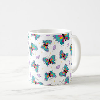 Mug Papillon d'été rétro