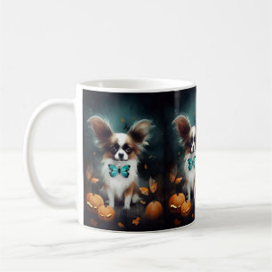 Mug Papillon d'Halloween avec la peur Citrouille