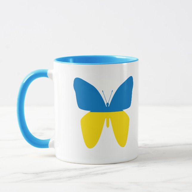 Mug Papillon d'Ukraine (Gauche)