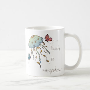 Mug Papillon et méduse