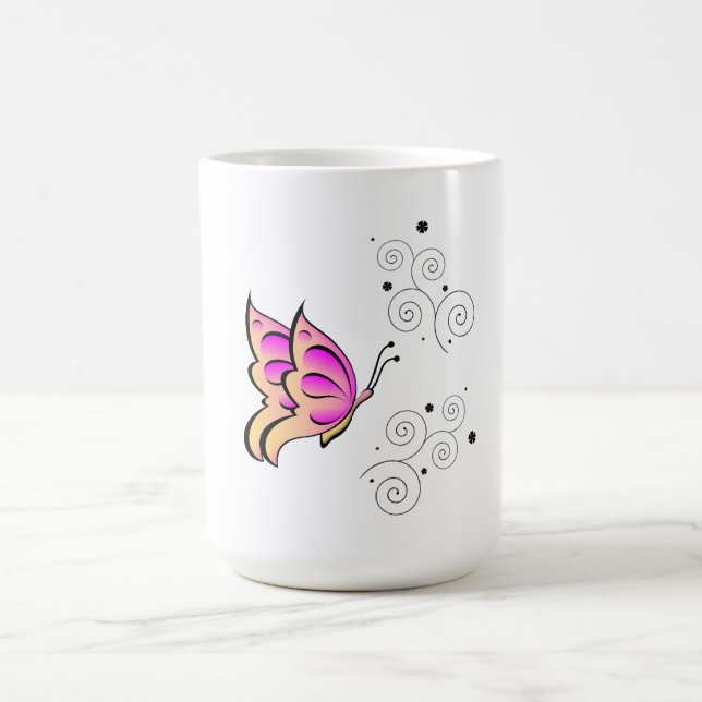 Mug Papillon et perruques (Centre)