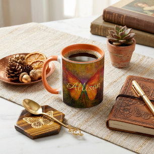 Mug Papillon fantaisie personnalisé