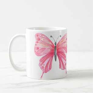 Mug Papillon illustré à la main