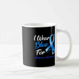 Mug Papillon Je Porte Du Bleu Pour La Sensibilisation