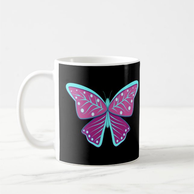 Mug Papillon lunaire (Gauche)