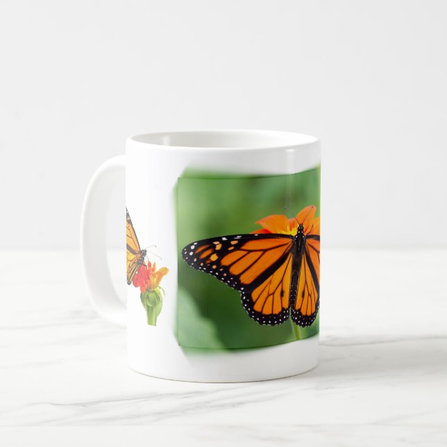 Mug Papillon monarque (Devant gauche)