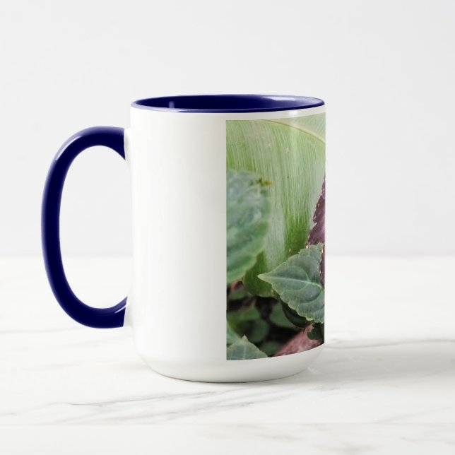 Mug Papillon morpho bleu (Gauche)