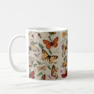 Mug Papillon Moth Nature Collection Dessin