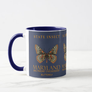 Mug Papillon mouchard mouchard moucheté du Maryland