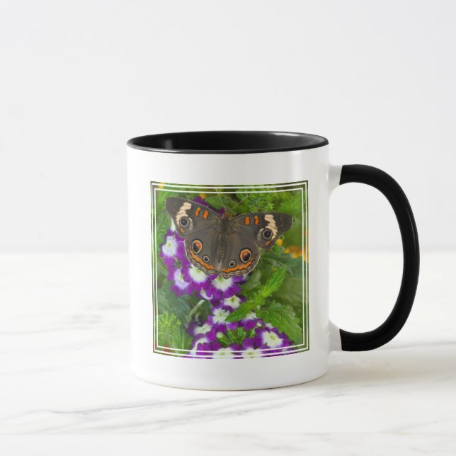 Mug Papillon noir à queue fourchue (Droite)