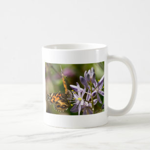 Mug Papillon orange sur les vêtements et les cadeaux d