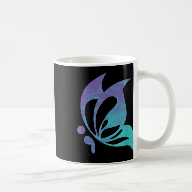 Mug Papillon point-virgule Prévention du suicide menta (Droite)