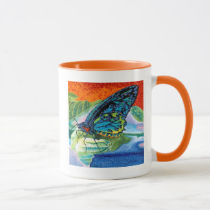 Mug Papillon porté en équilibre II
