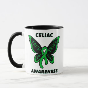 Mug Papillon/sensibilisation...Mug coeliaque