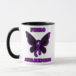 Mug Papillon/sensibilisation...Mug Fibro