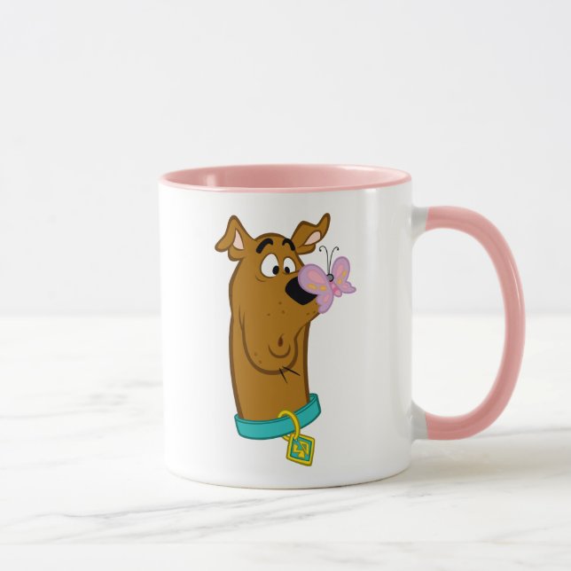 Mug Papillon sur le nez de Scooby-Doo (Droite)