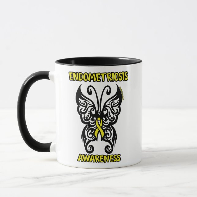 Mug Papillon/Tribal...Endometriose (Gauche)