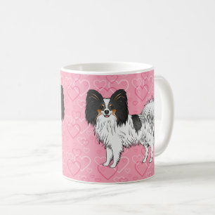 Mug Papillon Tricolore Mignon Dessin Animé Chien Sur D