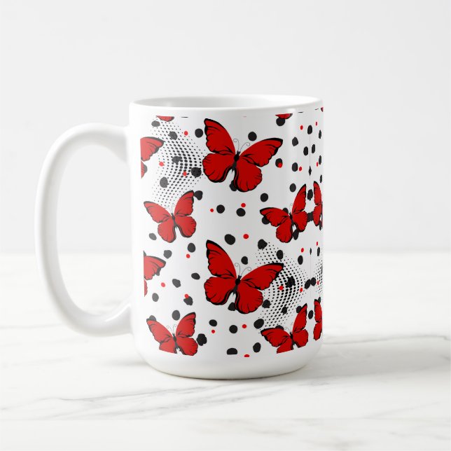 Mug papillons (Gauche)