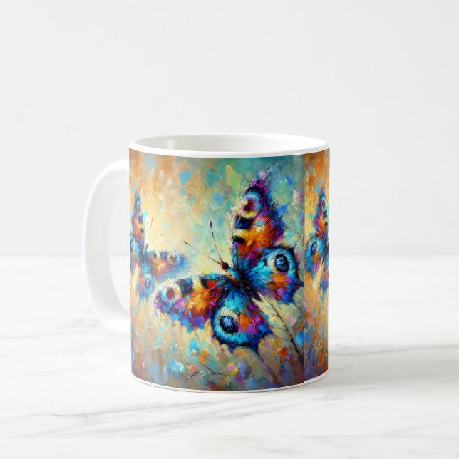 Mug Papillons (Devant gauche)