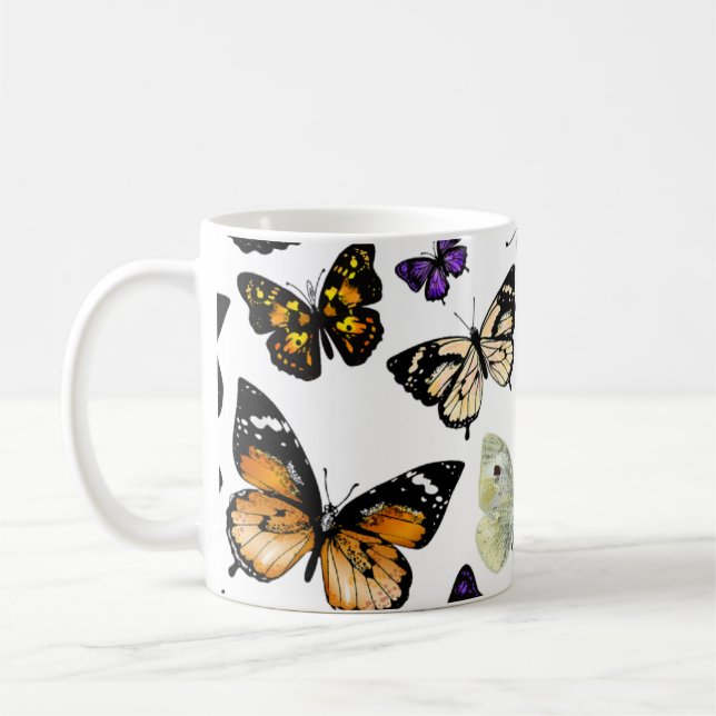 Mug Papillons (Gauche)