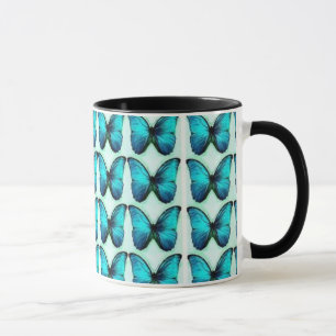 Mug Papillons bleus