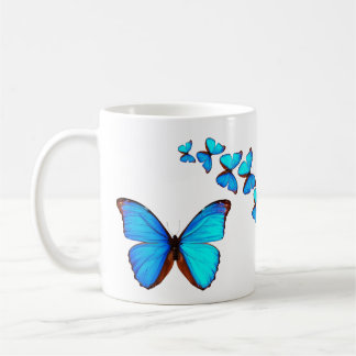 Mug Papillons bleus