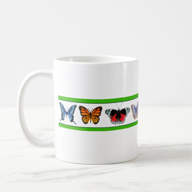 Mug Papillons bleus (Collection Bridget) (Gauche)