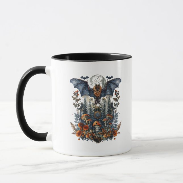 Mug Papillons Chauves-souris Champignons Lune Goblinco (Gauche)