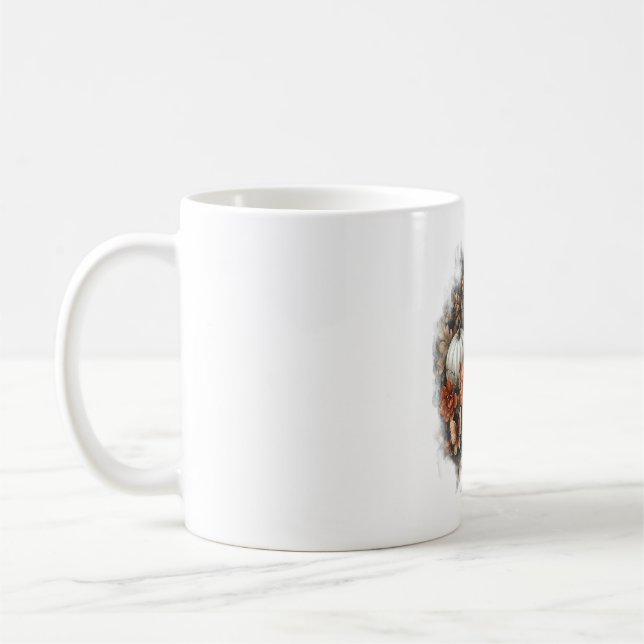 Mug Papillons Citrouille de pays (Gauche)