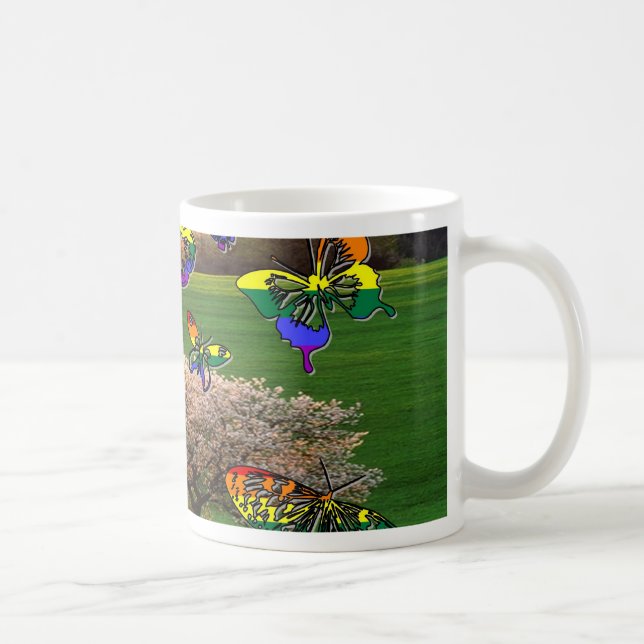 Mug Papillons de fierté (Droite)