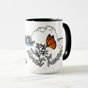 Mug Papillons de Virginie-Occidentale