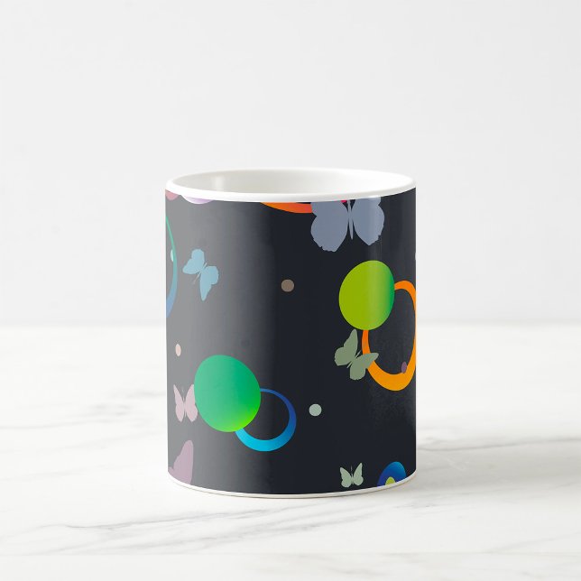 Mug Papillons Et Bulles (Créateur téléchargé)