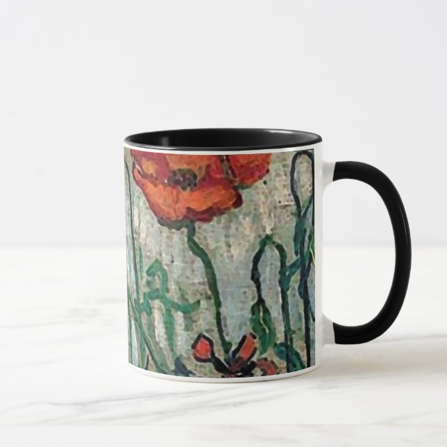 Mug Papillons et papillons Van Gogh Art (Droite)