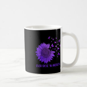 Mug Papillons mûrs de marguerite violet surdose de rub