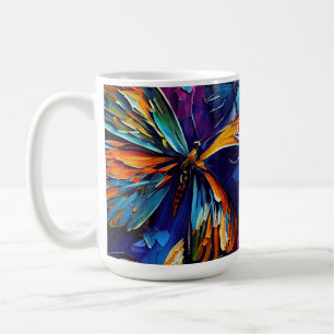 Mug Papillons Peinture à l'huile Style design 9 Café M