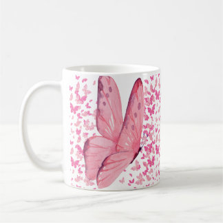 Mug Papillons roses