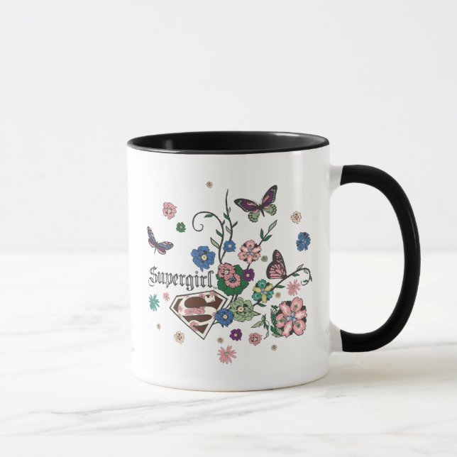 Mug Papillons supergirl (Droite)