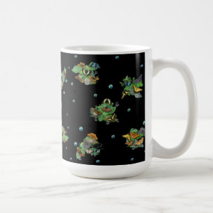 Mug Papillons sur Feuille
