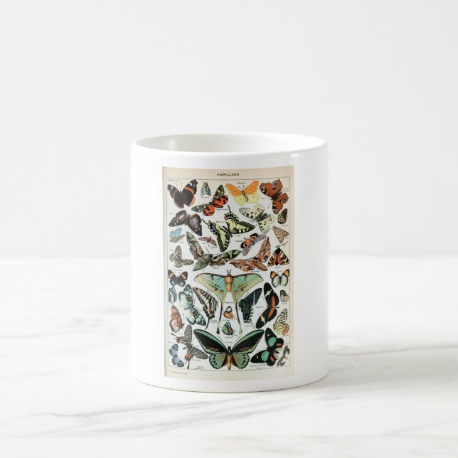 Mug Papillons Vintages du monde (Centre)