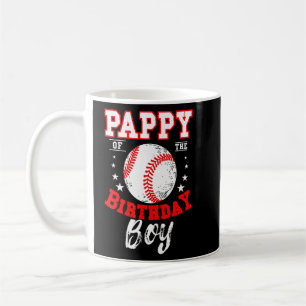 Mug Pappy Of The Birthday Boy Baseball Thème Anniversa