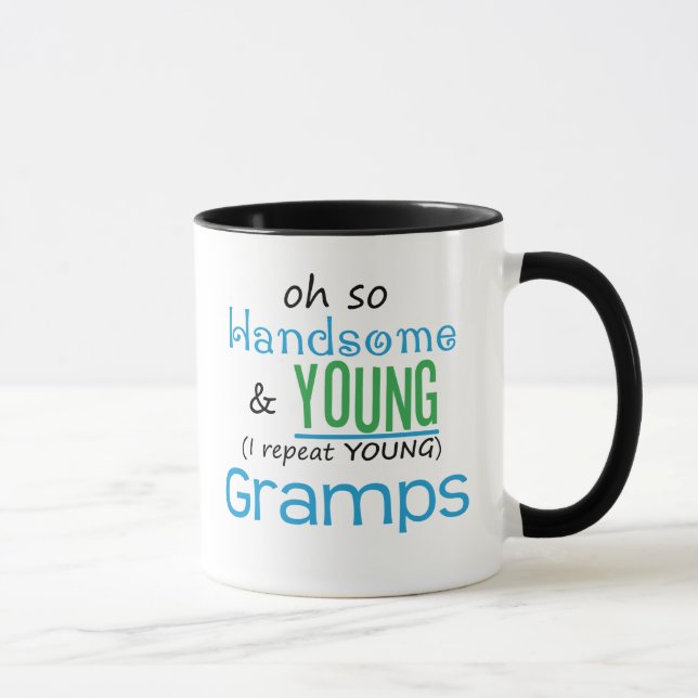 Mug Papy beau et jeune (Droite)