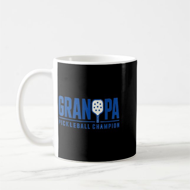 Mug Papy joueur de pickleball style sport paddle (Gauche)