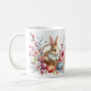 Mug Pâques - Aquarelle Rabbit -