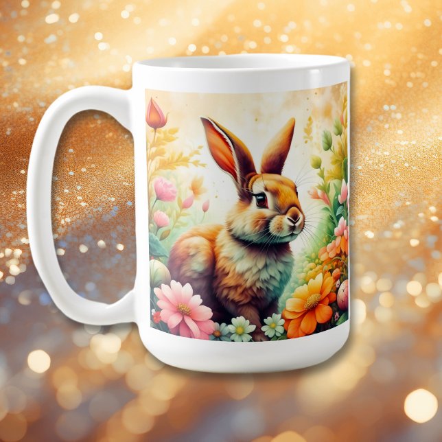 Mug Pâques avec Joy Bunny Vintage (Créateur téléchargé)