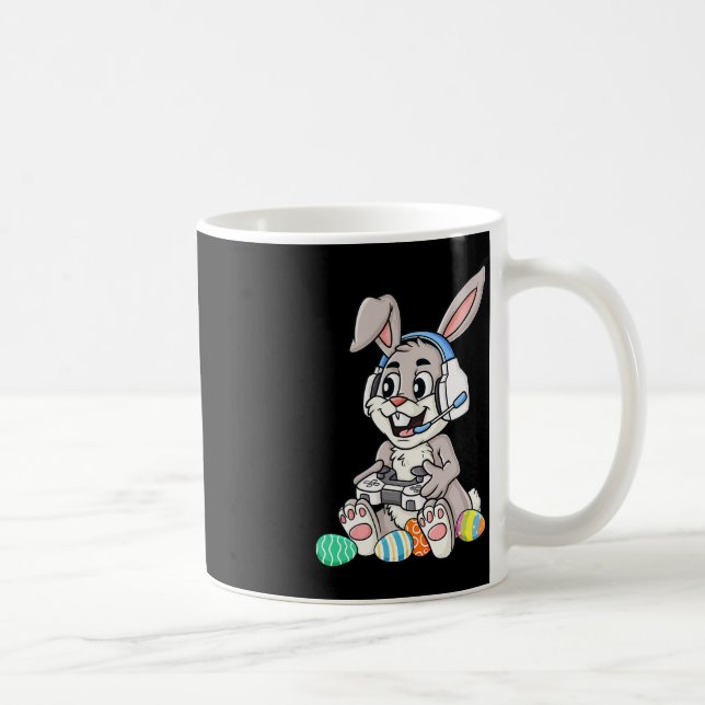 Mug Pâques Bunny Gamer Amusants OEufs Jeu Jeu Joueur E (Droite)