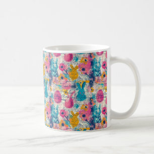 Mug Pâques Lapin Splash : Des teintes de bonheur